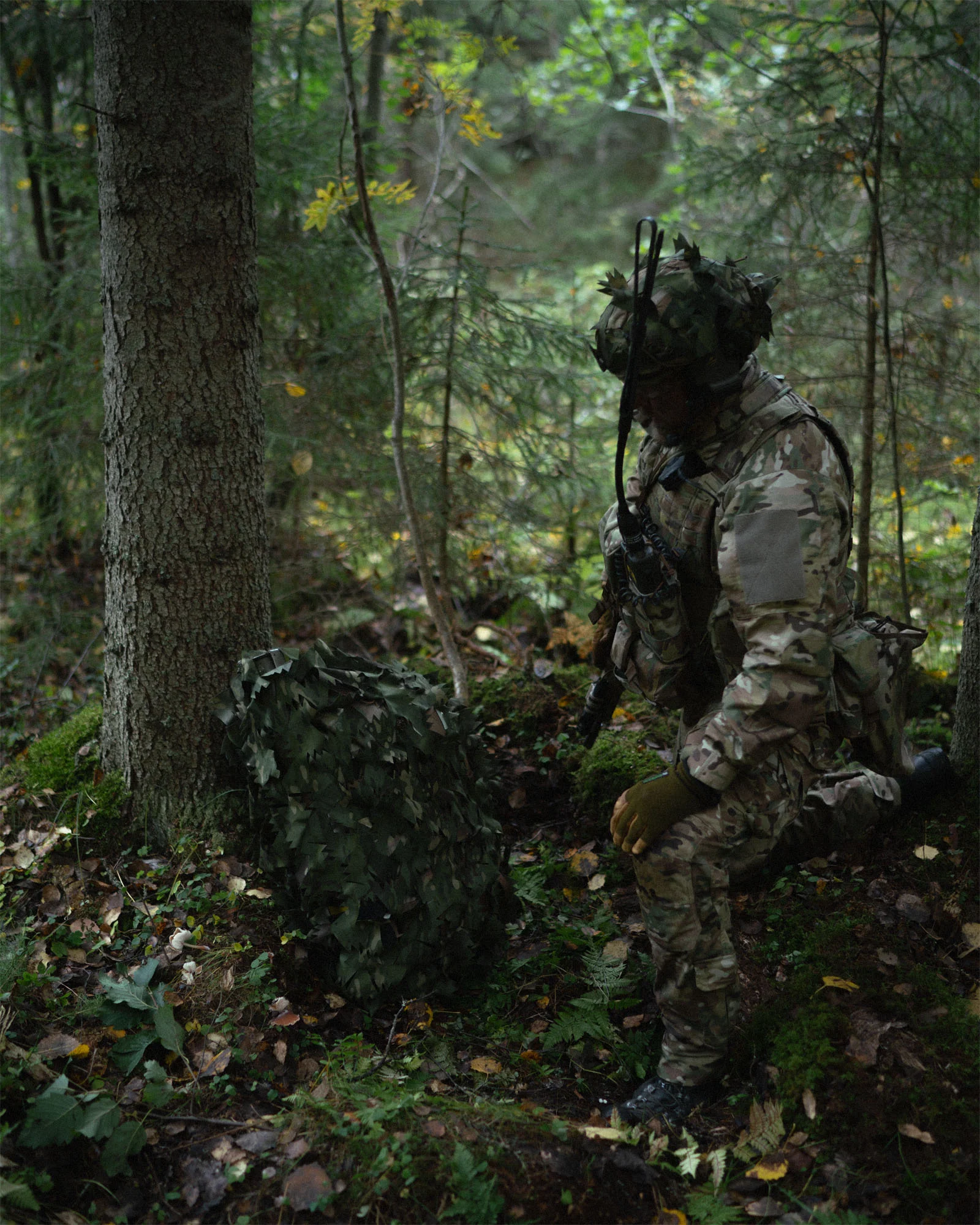 Backpack camo scrim, 15-30L - Image 9