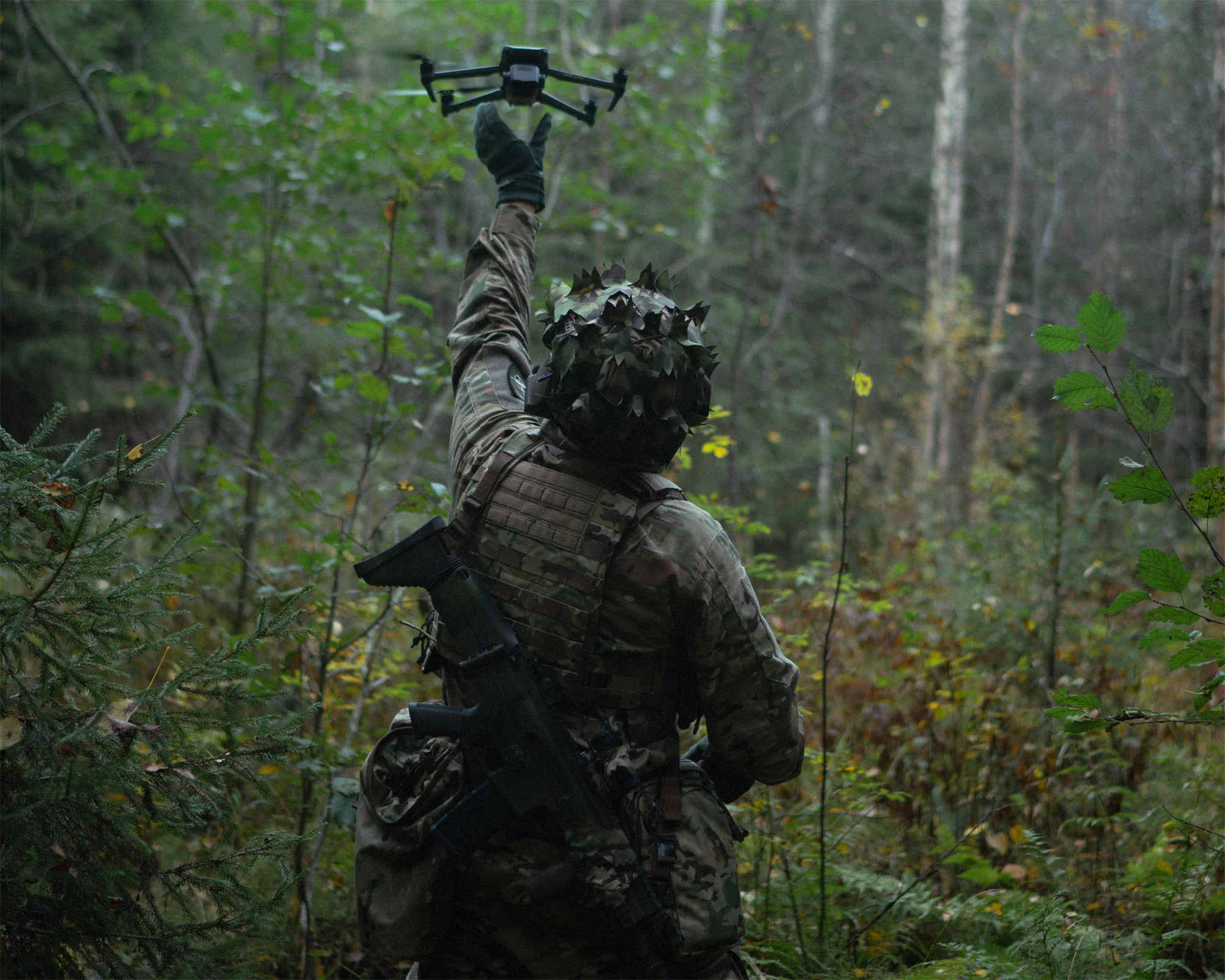 Helmet camo scrim - Image 3