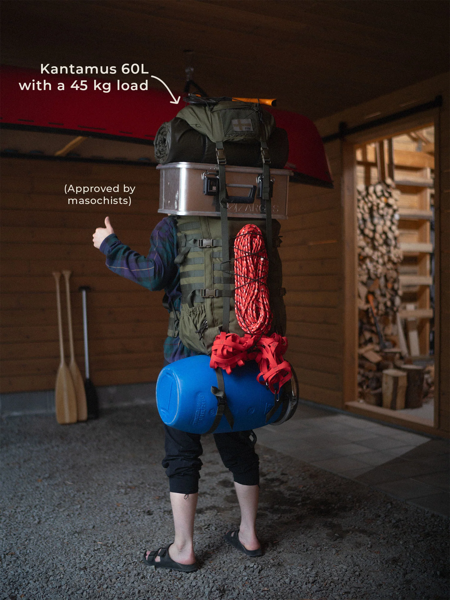 Kantamus 60L backpack - Image 4