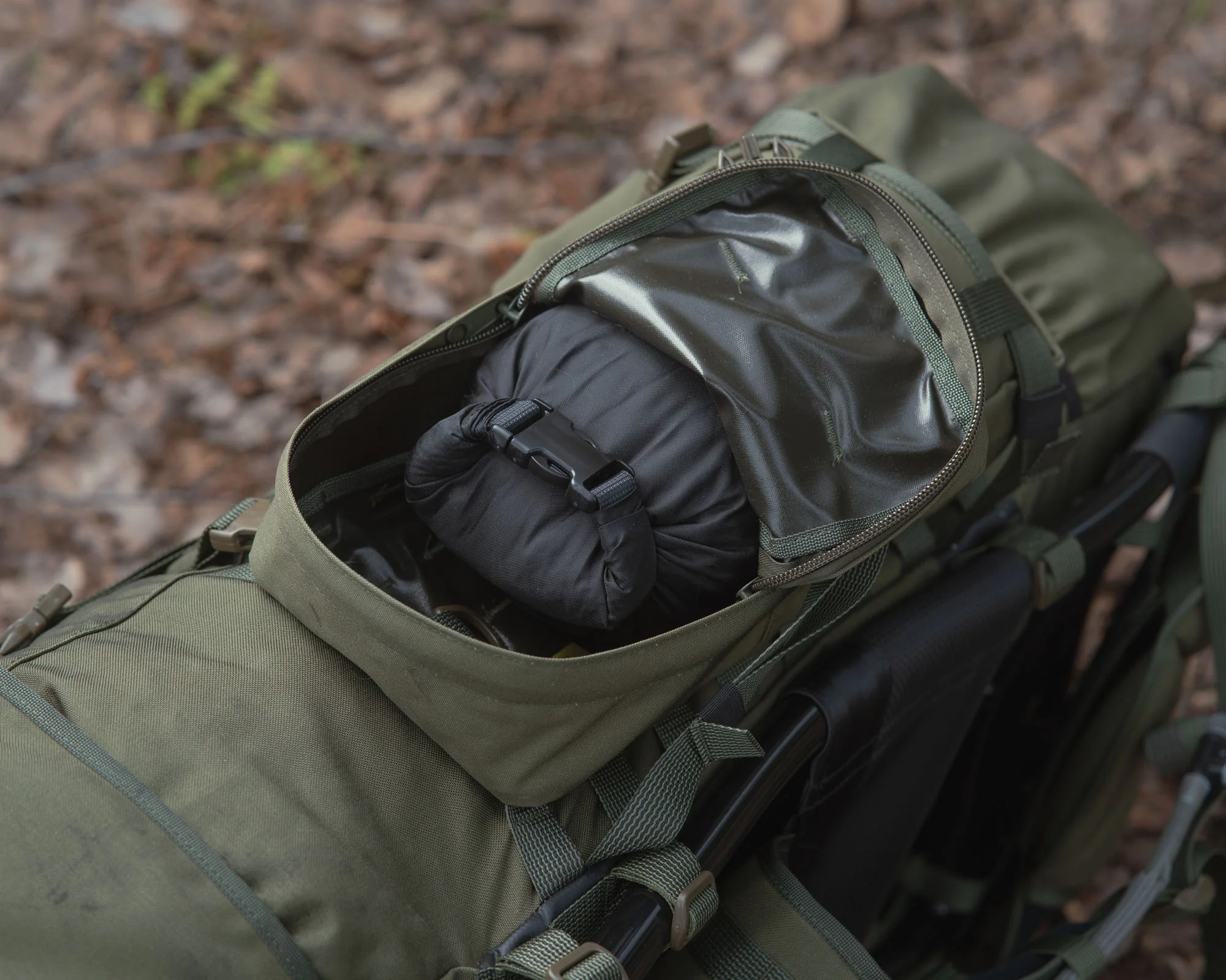 Rolltop stuffsack, 210D - Image 3