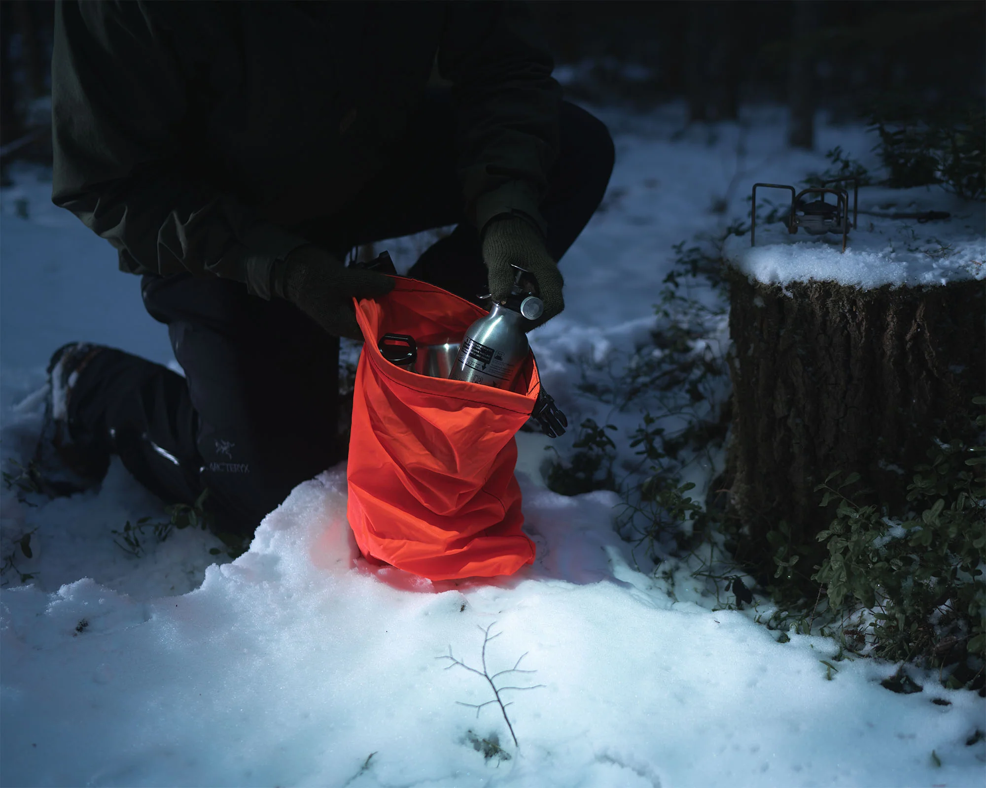 Rolltop stuffsack, 210D - Image 6