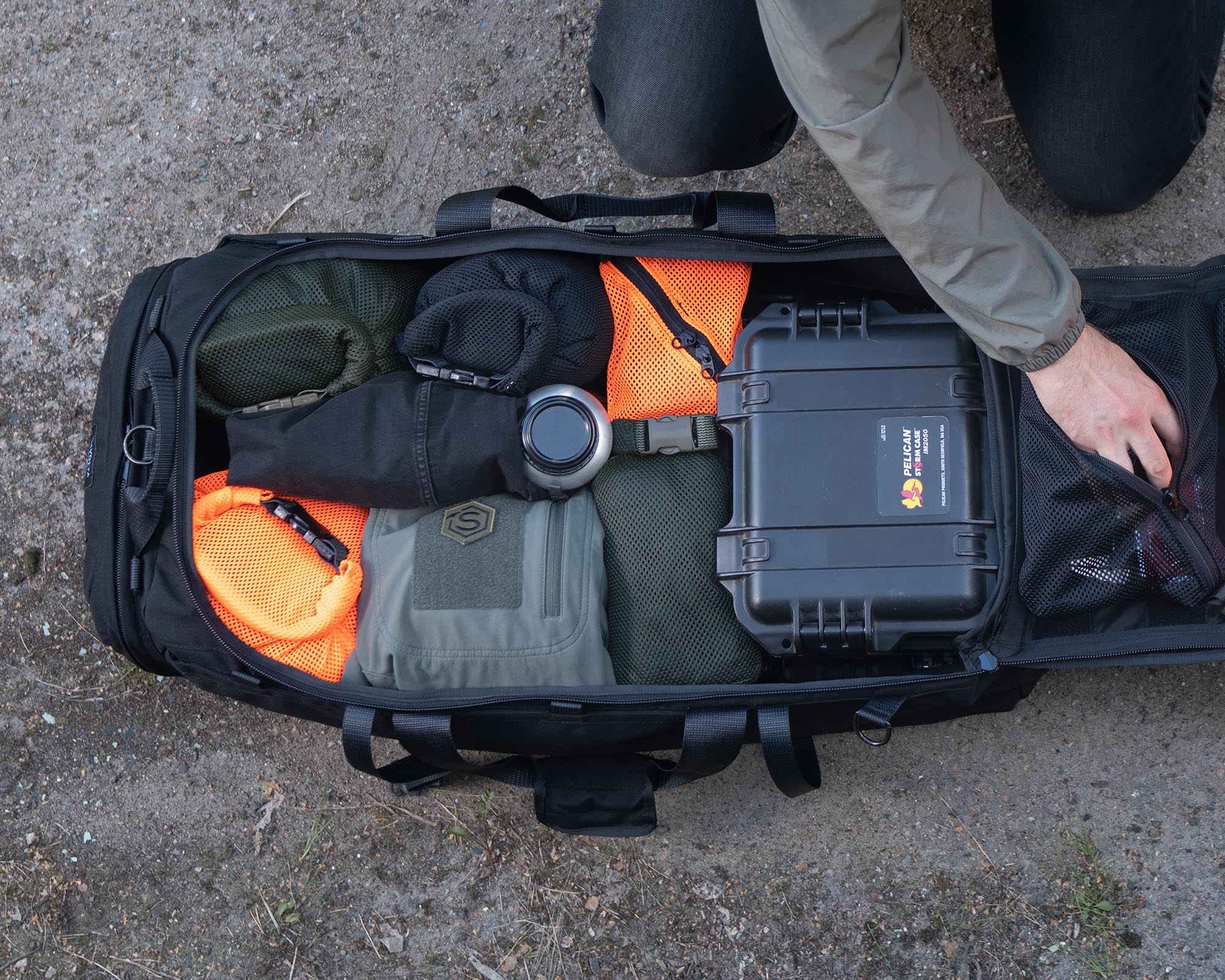 Rolltop Stuffsack, mesh - Image 6
