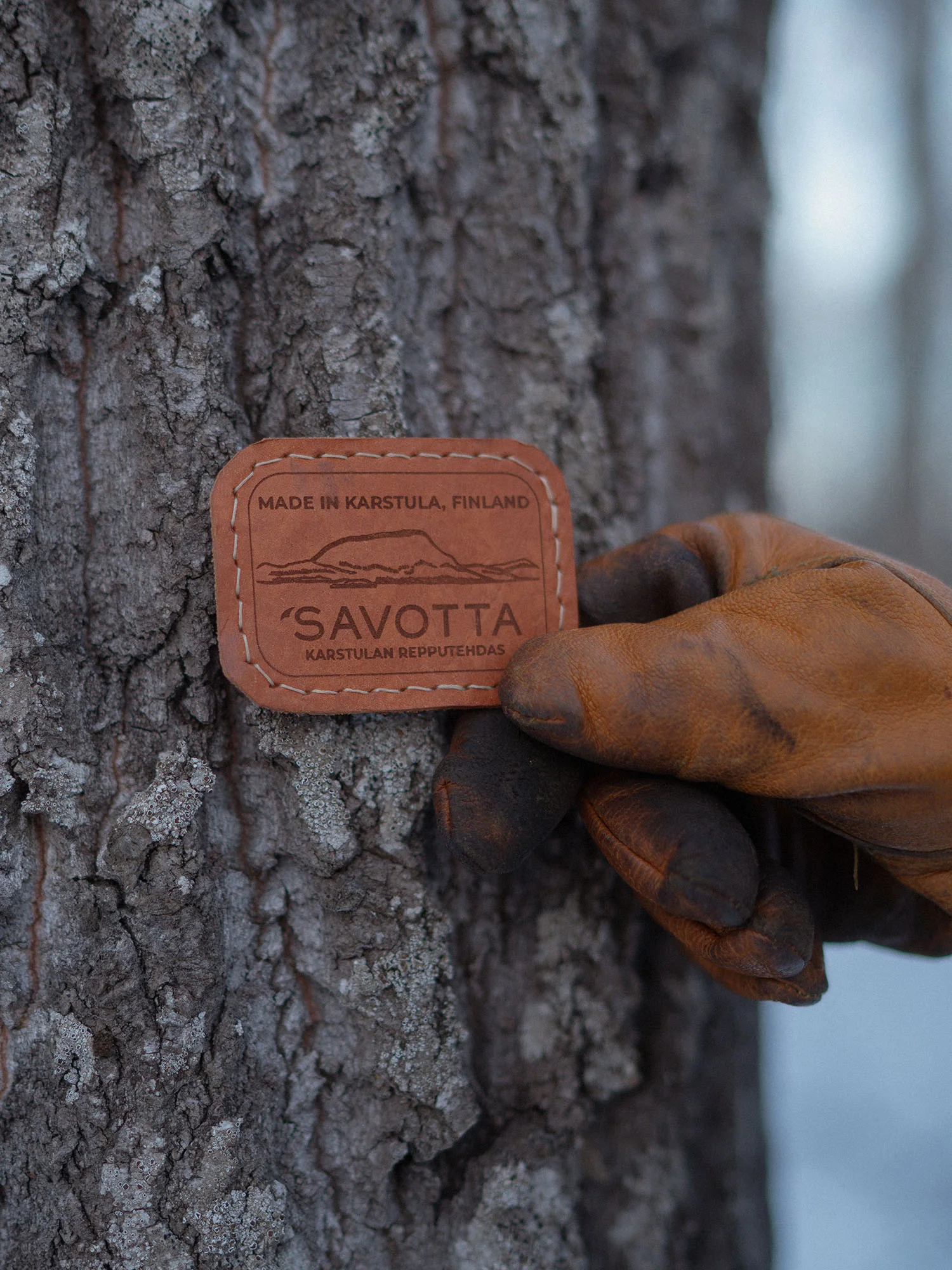 Savotta leather patch - Image 3